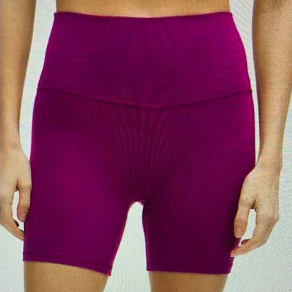 Women's Athletic Shorts in Purple